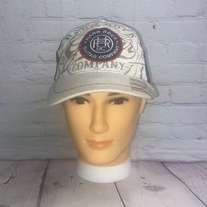 HARD ROCK Guitar london Trucker Hat Tan - NEW WITH TAGS
